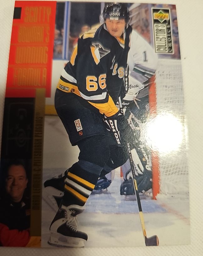 1996-97 Collector's Choice Scotty Bowman Mario Lemieux #293 — front