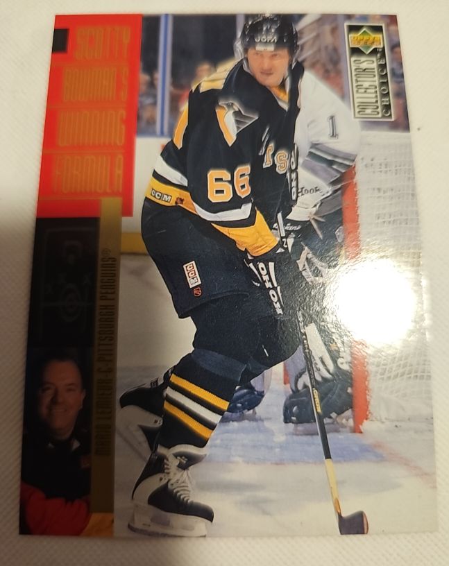 1996-97 Collector's Choice #293 Mario Lemieux — front