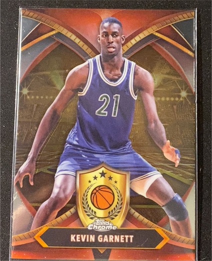 2024-25 Topps Chrome #BOD-24 Kevin Garnett Ball of Duty — front