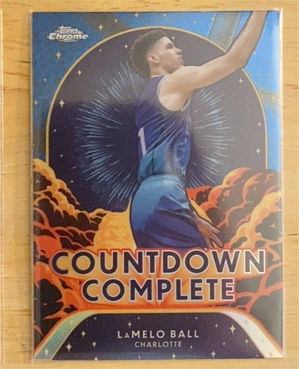 2024-25 Topps Chrome #CC-2 LaMelo Ball Countdown Complete — front