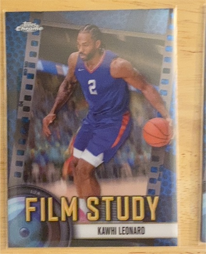 2024-25 Topps Chrome #FS-15 Kawhi Leonard Film Study — front