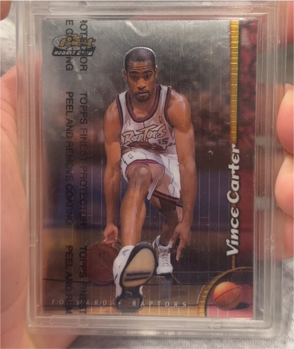 1998-99 Topps Finest #230 Vince Carter — front
