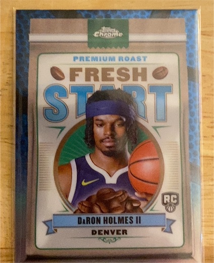2024-25 Topps Chrome #FS-12 DaRon Holmes II Fresh Start — front