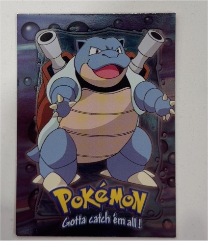 1999 Topps Pokemon Movie Edition #E9 Blastoise — front