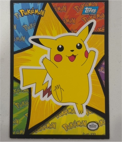 1999 Topps Pokemon The First Movie #5 Pikachu — front