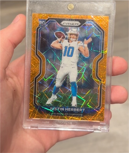 2020 Panini Prizm #325 Justin Herbert — front