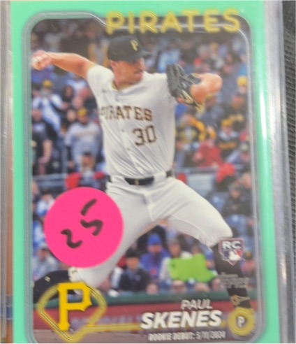 2024 Topps Update #US288 Paul Skenes — front