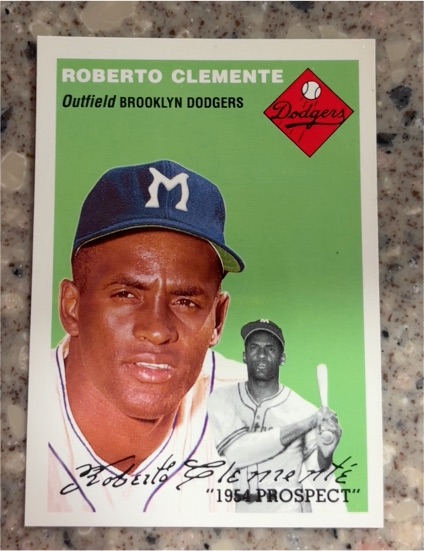 1994 Topps Archives The Ultimate 1954 Set #251 Roberto Clemente — front