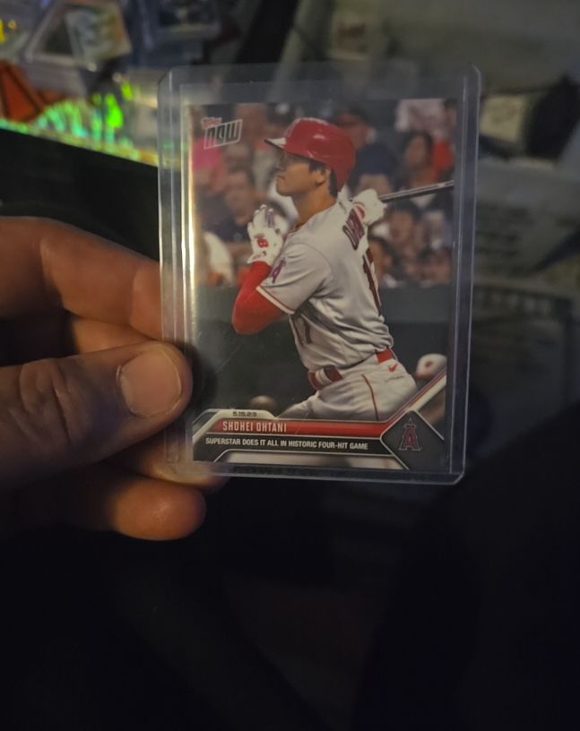 2023 Topps Now #294 Shohei Ohtani — front