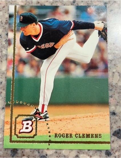 1994 Bowman #475 Roger Clemens — front