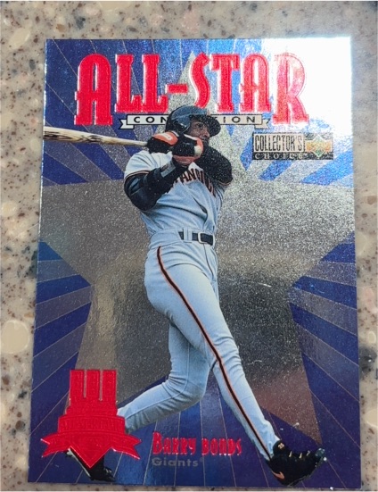 1997 Upper Deck Collector's Choice All-Star Connection #24 Barry Bonds — front
