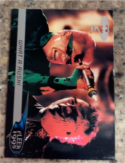 1995 Fleer Ultra Batman Forever #69 What a Rush! — front