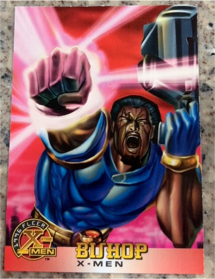 1996 Fleer X-Men #3 Bishop — front
