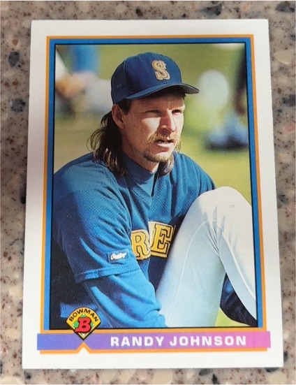 1991 Bowman #253 Randy Johnson — front