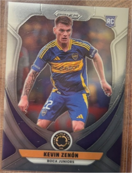2025 Panini Prizm FIFA Club World Cup #39 Kevin Zenón — front