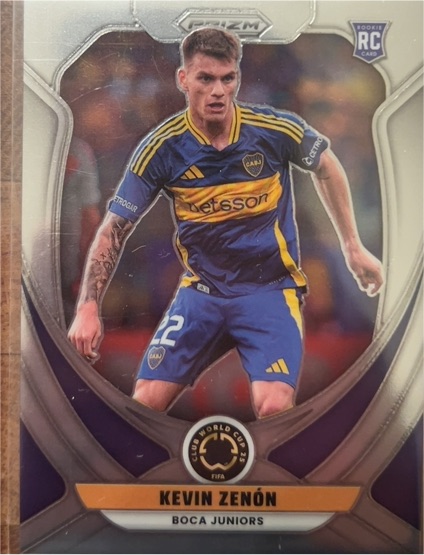 2025 Panini Prizm FIFA Club World Cup #39 Kevin Zenón — front