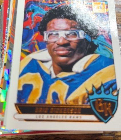 2025 Panini Donruss All-Time Gridiron Kings #ATGK-EDN Eric Dickerson — front