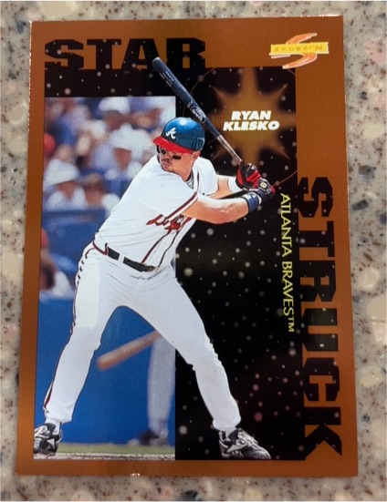 1996 Score Star Struck #93 Ryan Klesko — front