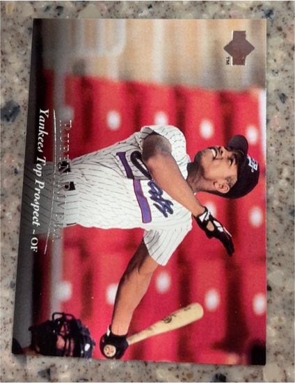 1995 Upper Deck Minor League #8 Ruben Rivera — front