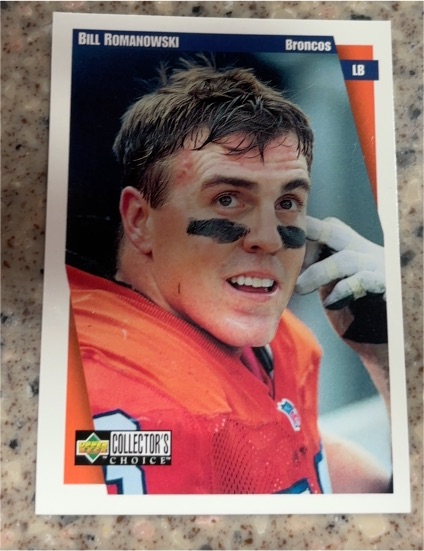 1997 Upper Deck Collector's Choice #121 Bill Romanowski — front