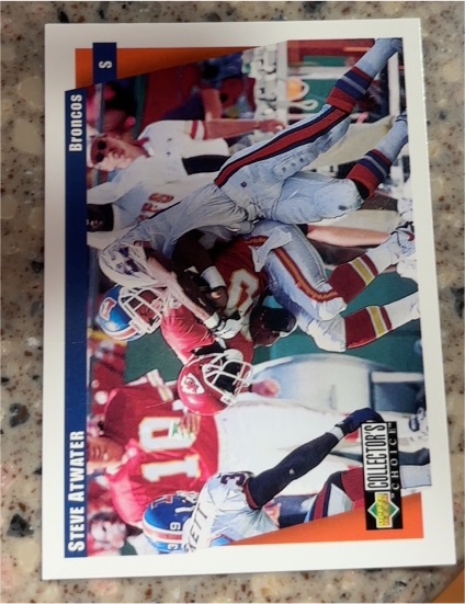 1997 Collector's Choice #414 Steve Atwater — front