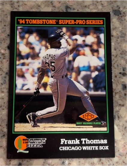 1994 Score Tombstone Pizza Super-Pro Series #29 Frank Thomas — front