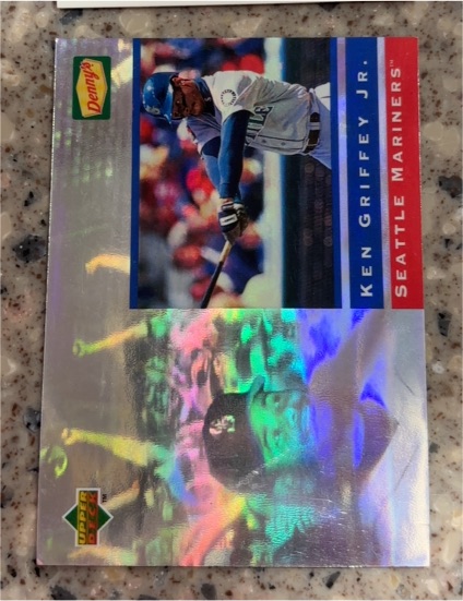 1995 Upper Deck Denny's #11 Ken Griffey Jr. — front