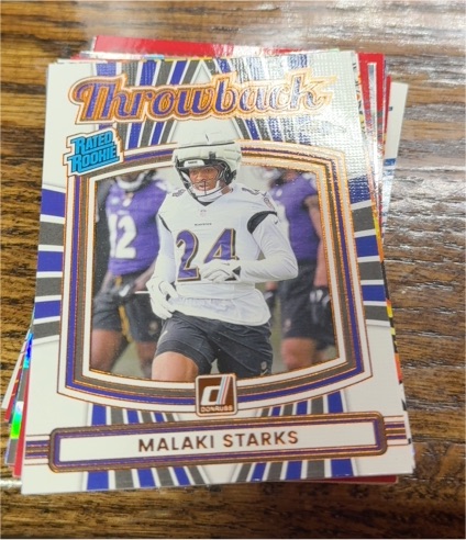 2025 Panini Donruss #11 Malaki Starks — front