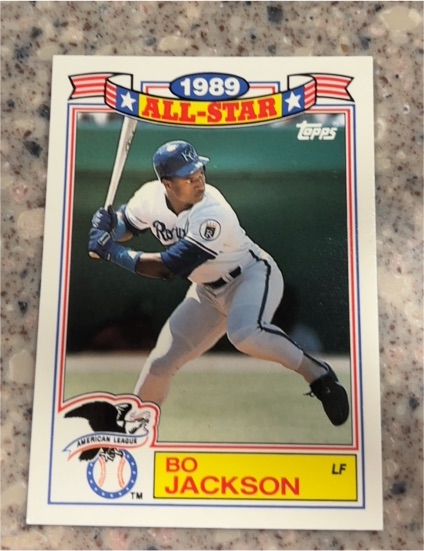 1989 Topps All-Star #17 Bo Jackson — front
