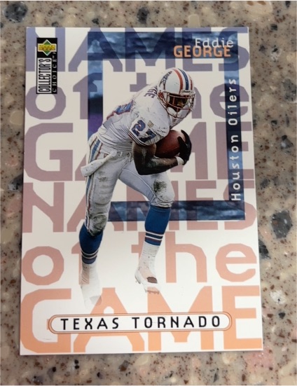 1997 Upper Deck Collector's Choice #69 Eddie George — front