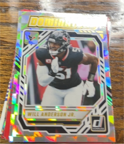 2025 Panini Donruss Dominators #DOM-WAN Will Anderson Jr. — front