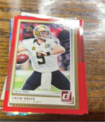2025 Donruss #285 Drew Brees — front