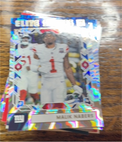 2025 Panini Donruss Elite Series #TES-MNA Malik Nabers — front