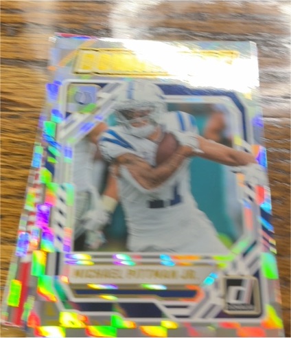 2025 Donruss #DOM-MPN Michael Pittman Jr Dominators — front