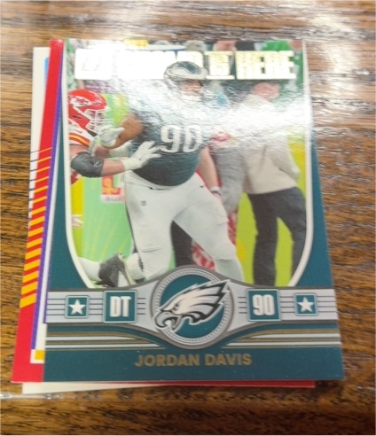 2025 Donruss Champ Is Here #CIH-JDA Jordan Davis — front