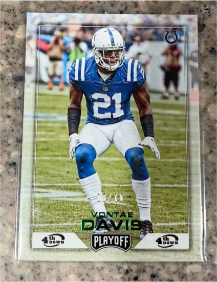 2016 Panini Playoff #86 Vontae Davis — front