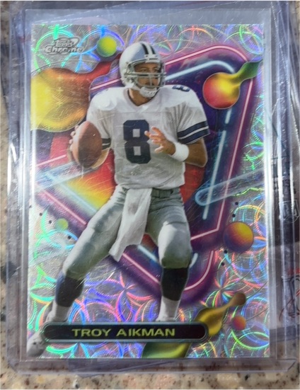 2023 Topps Composite Cosmic Chrome #264 Troy Aikman — front