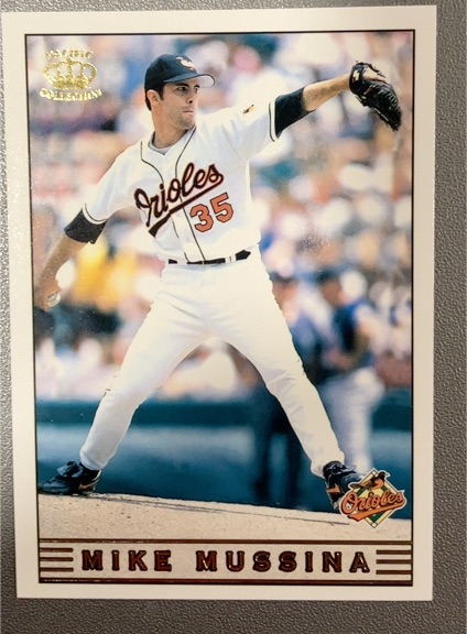 1999 Pacific Crown Collection #37 Mike Mussina Baltimore Orioles — front