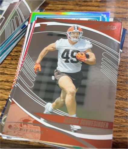 2025 Panini Absolute #49 Carson Schwesinger — front