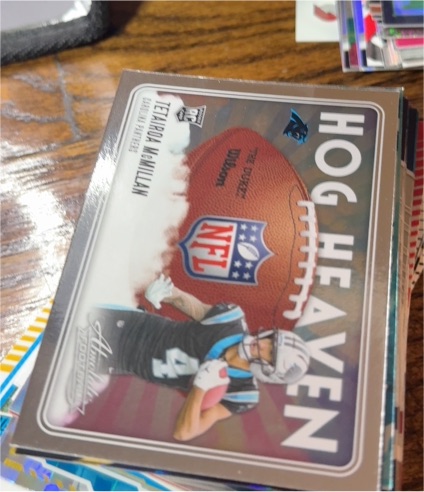 2025 Panini Absolute #HH-TMN Tetairoa McMillan Hog Heaven Panthers RC — front