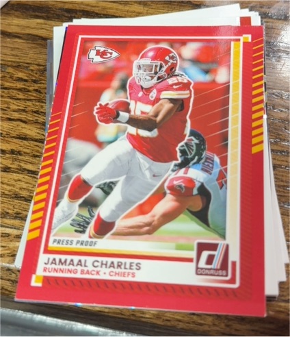 2025 Panini Donruss #35 Jamaal Charles — front