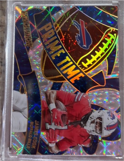 2025 Panini Revolution #7 James Cook Prime Time — front