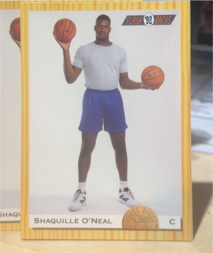 1992 Classic Flashbacks #104 Shaquille O'Neal — front