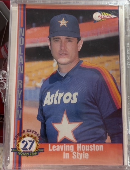 1993 Pacific Texas Express #158 Nolan Ryan Leaving Houston in Style — front