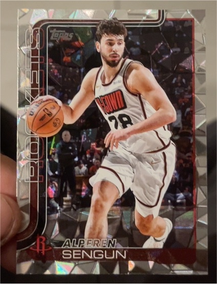 2025-26 Topps #180 Alperen Sengun Houston Rockets — front