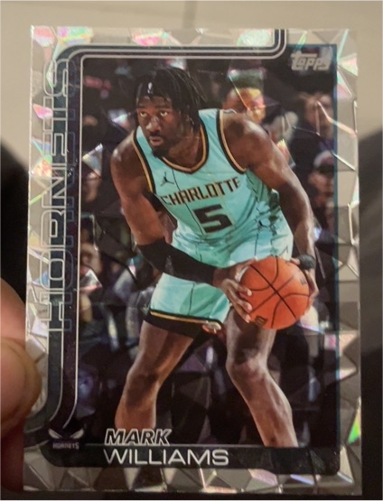 2025-26 Topps #70 Mark Williams — front