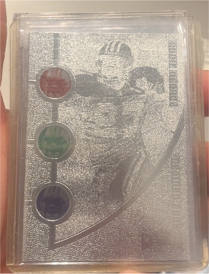 1998 Fleer Metal Universe Decided Edge Emmitt Smith — front