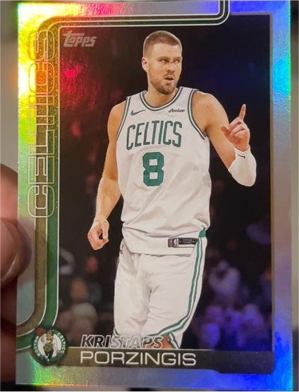 2025-26 Topps Basketball #3 Kristaps Porzingis — front