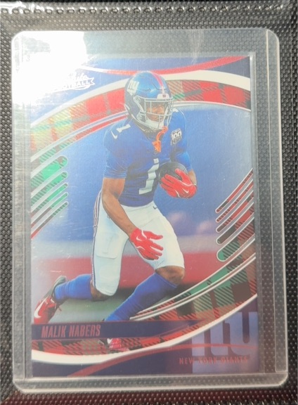 2025 Panini Absolute #1 Malik Nabers — front