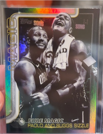2025-26 Topps #271 Pure Magic, Paolo and Suggs Sizzle Orlando Magic — front